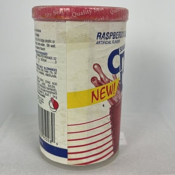 Vtg 80s Raspberry Ice Crystal Light NEW SEALED - Picture 8 of 9